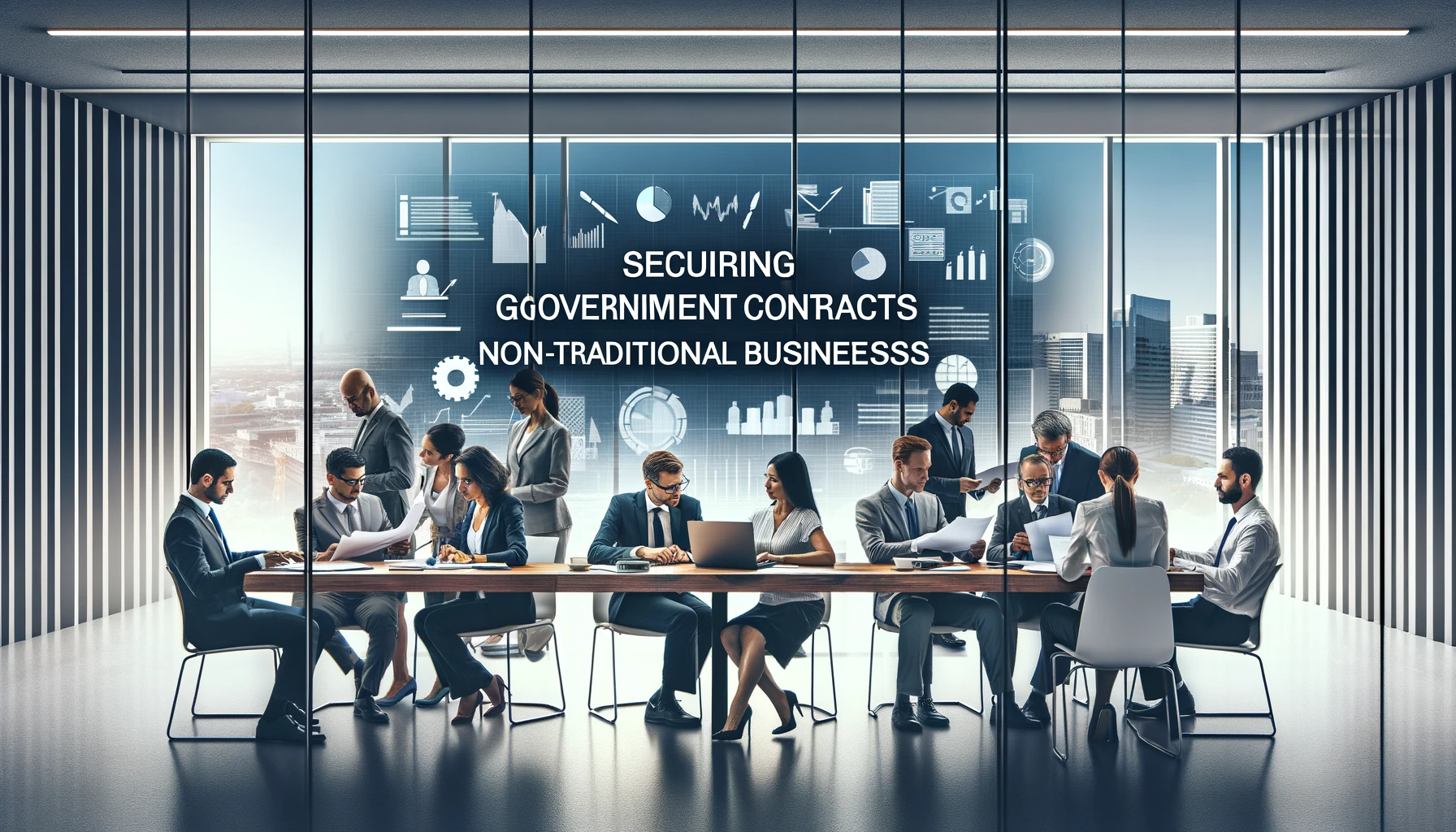Cover Image for The Comprehensive Guide to Initiating and Thriving in Government Contracting for Non-Traditional Businesses