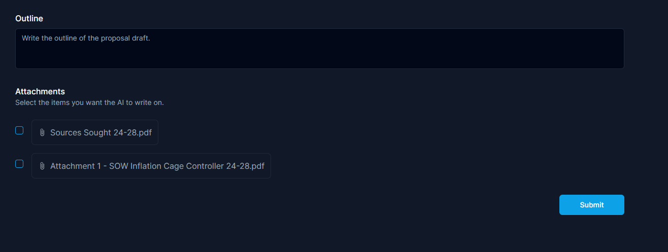 Contract Attachments